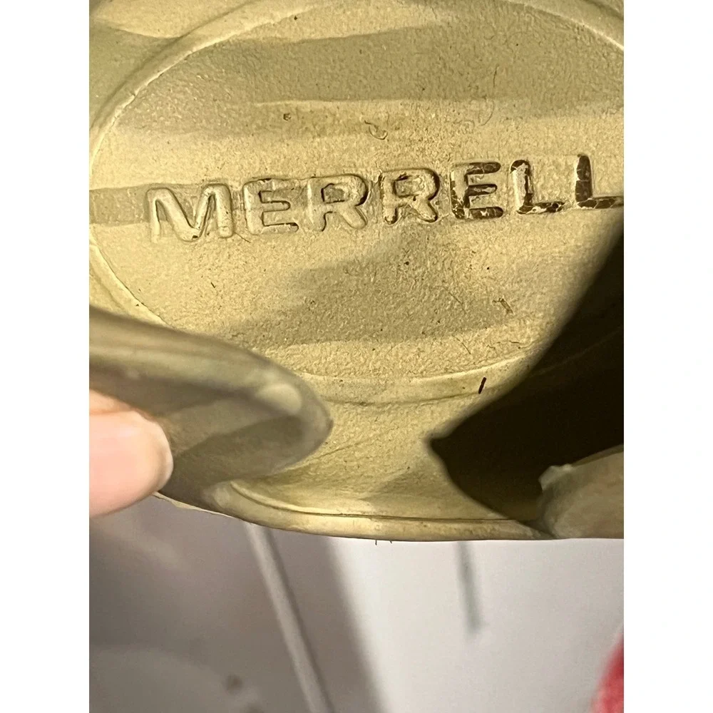 Merrell Hydro Moc Mens 9 Marbled Camo Green Khaki Water Shoes Slip On J003743